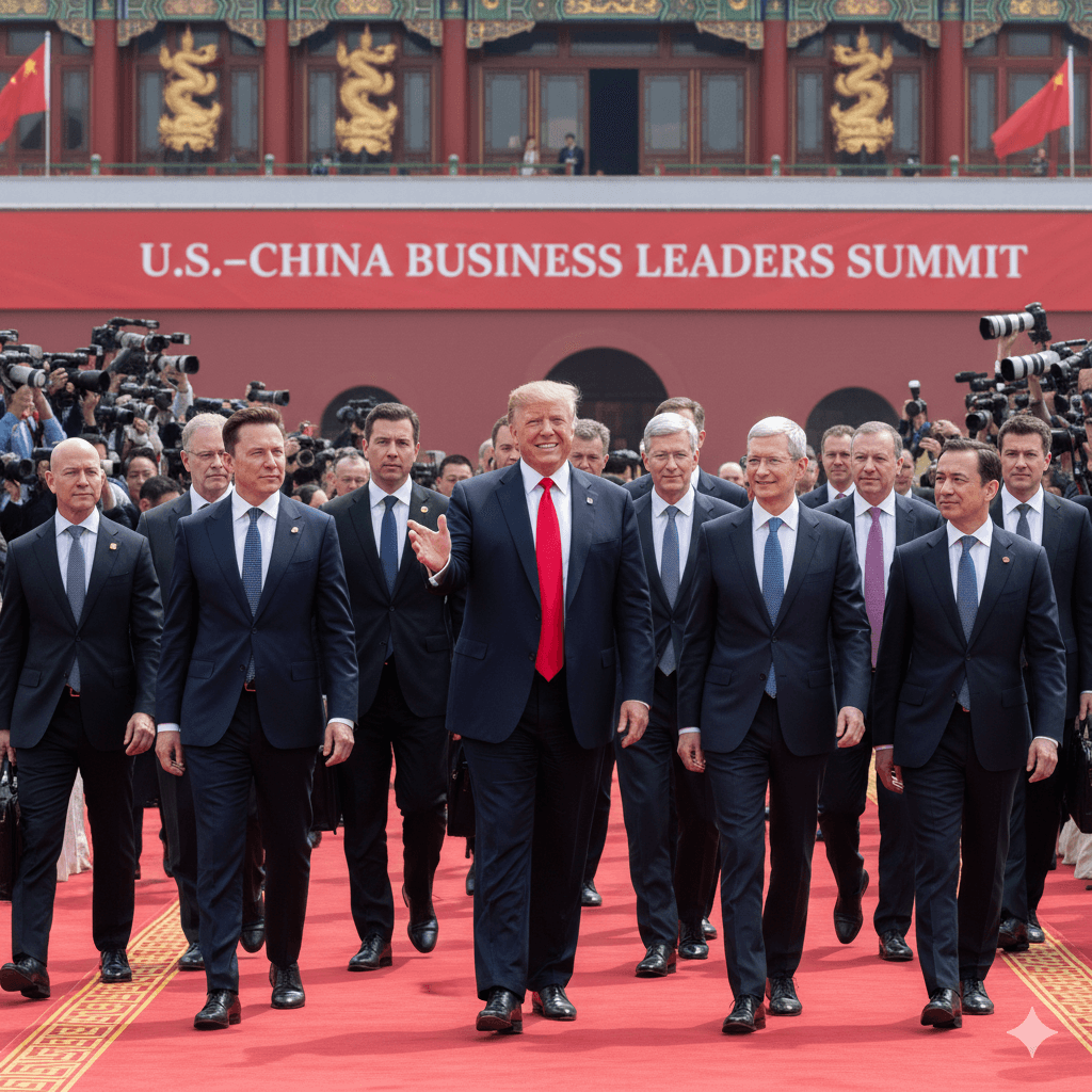 Trump's Beijing CEO Delegation